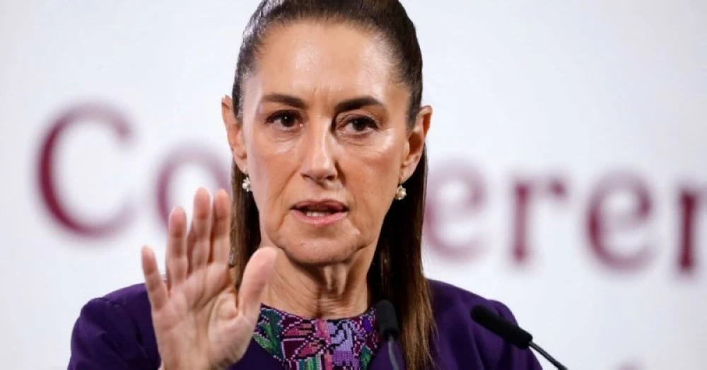 رئيسة المكسيك كلوديا شينباوم.