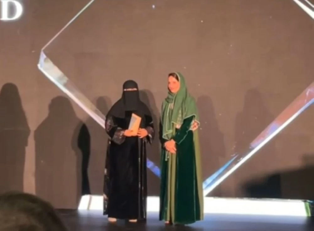 جانب من التكريم.