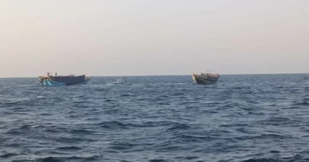 السفينتان المضبوطتان.