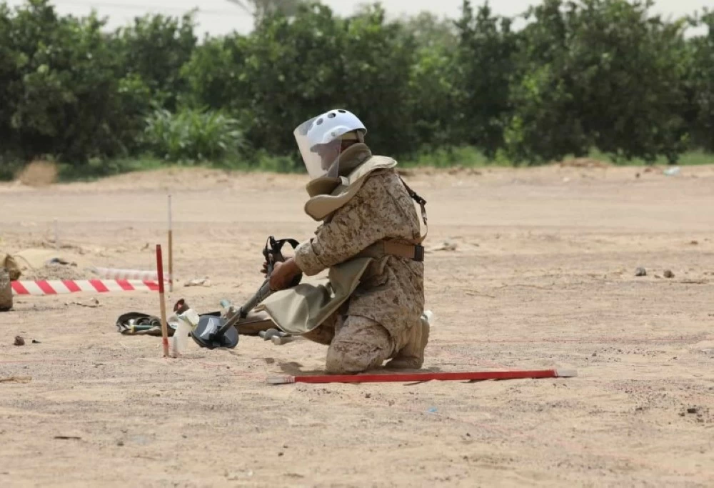 فرق مسام تواصل عملها المتواصل لحماية المدنيين في اليمن من الألغام.