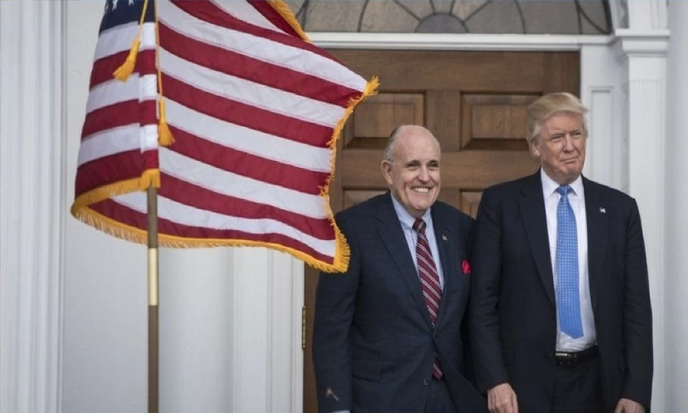 ترمب ومحاميه السابق رودي جولياني