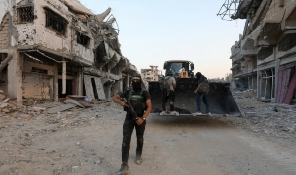 مسلحو «حماس» في رفح.