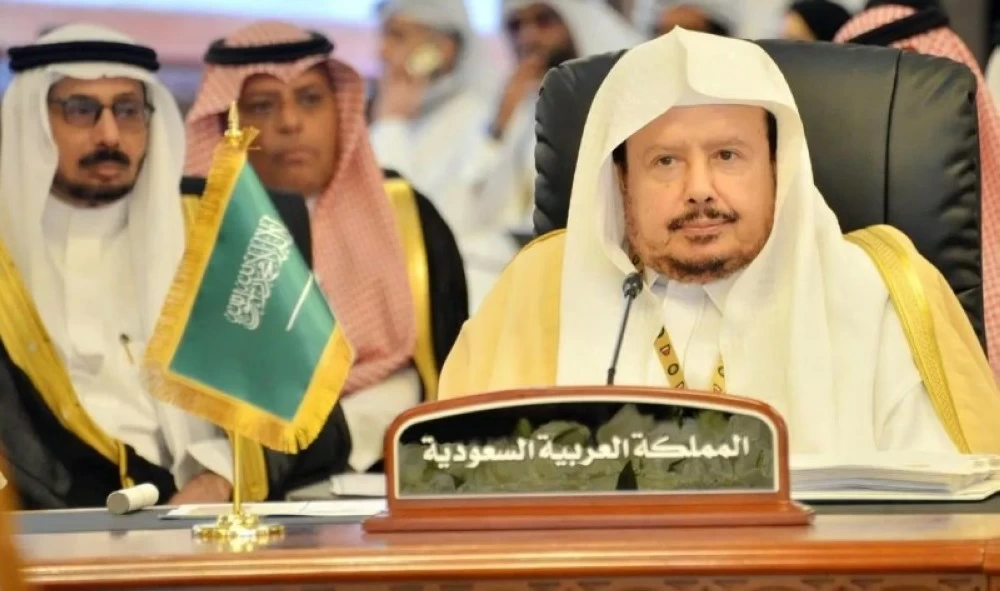 رئيس مجلس الشورى الشيخ الدكتور عبدالله بن محمد بن إبراهيم آل الشيخ.