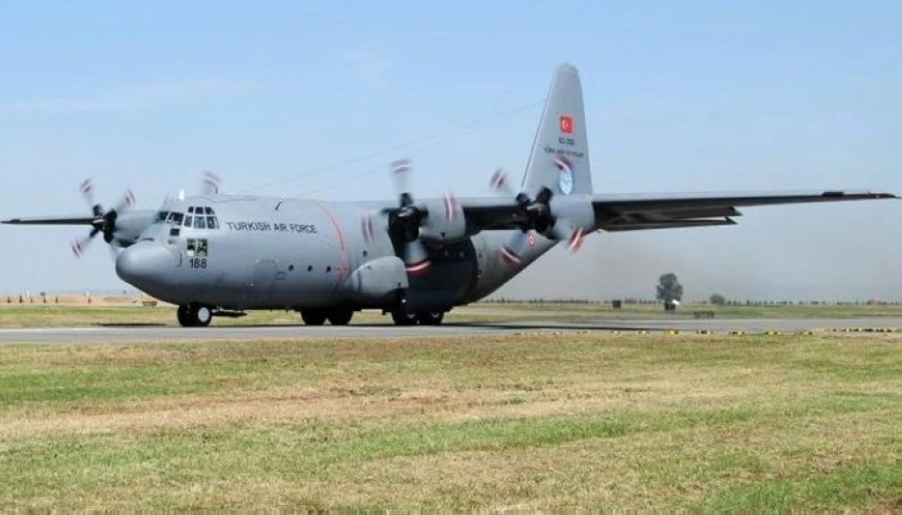 طائرة الشحن التركية