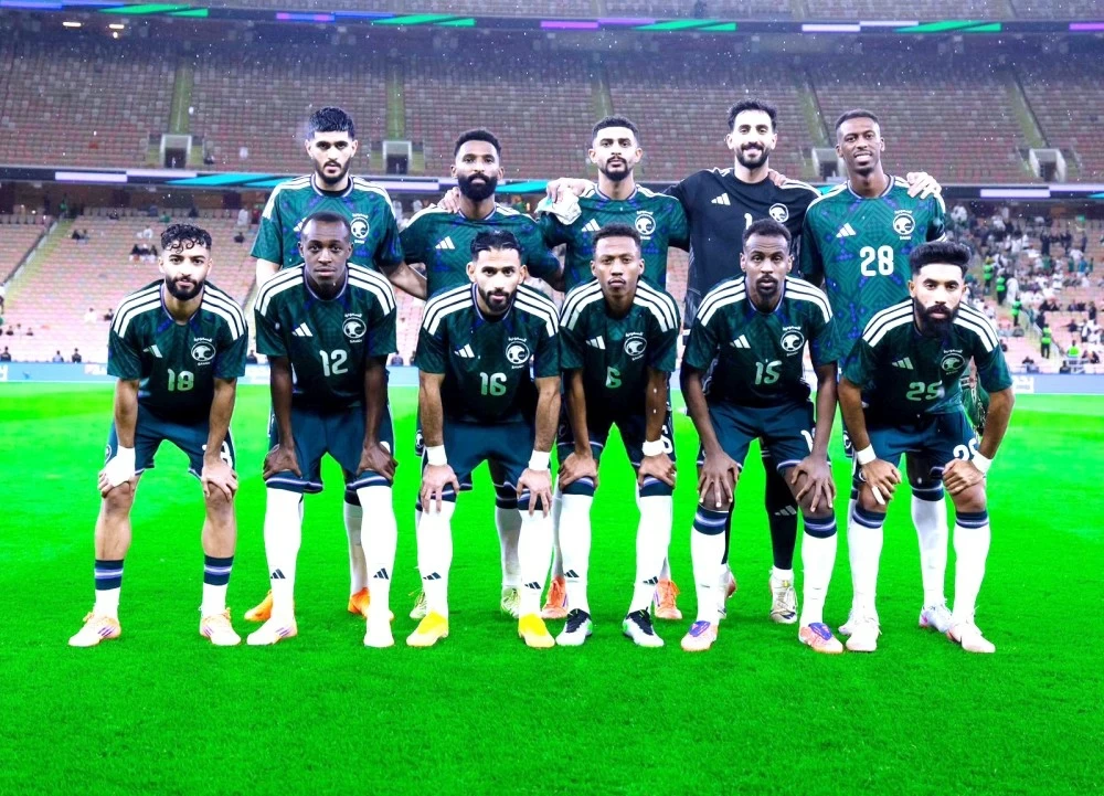 
المنتخب السعودي نجح في التفوق على ساحل العاج بهدف مقابل لا شيء بجدة.(تصوير: المنتخب السعودي ) 