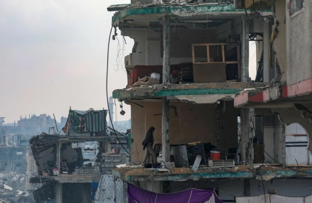 هكذا يعيش الفلسطينيون في غزة.(إ ب أ)