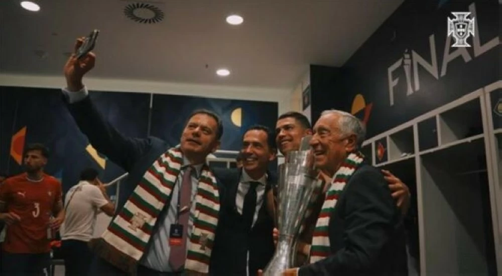 رئيس البرتغال بعد تأهل بلاده لكأس العالم: رونالدو سبب في كل لحظاتنا السعيدة