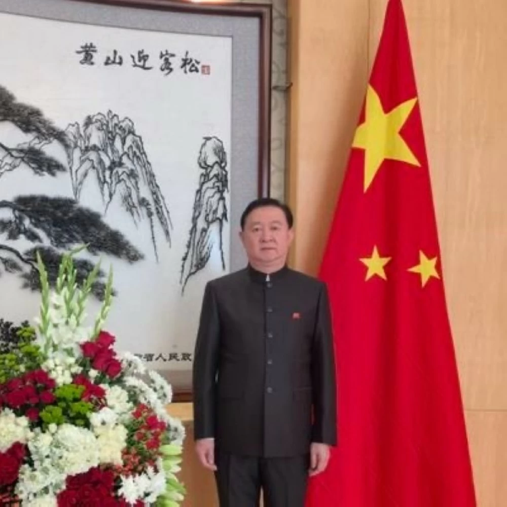 سفير الصين لدى المملكة تشانغ هوا.