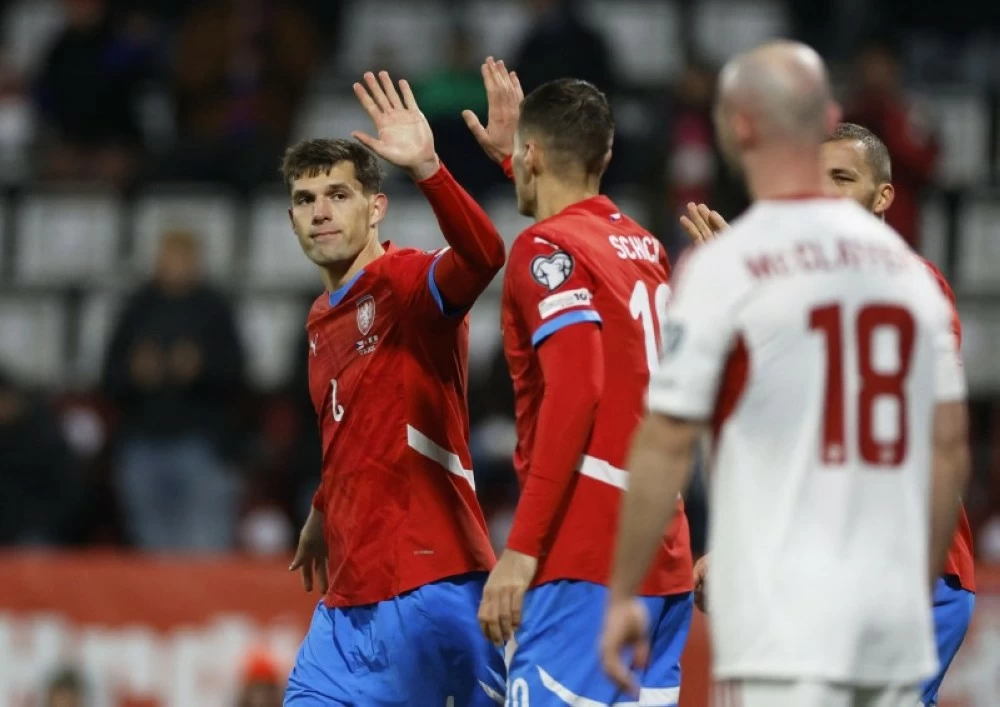 التشيك تكتسح جبل طارق وتستعد لمواجهة الملحق