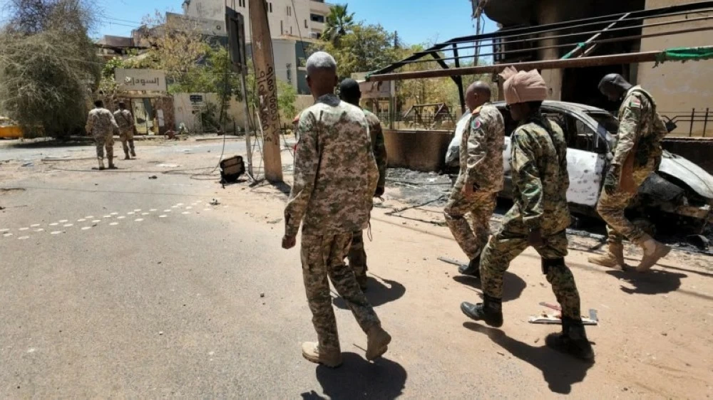 عناصر من القوات المسلحة السودانية