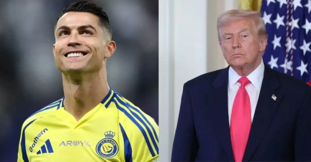 ترمب - كريستيانو رونالدو