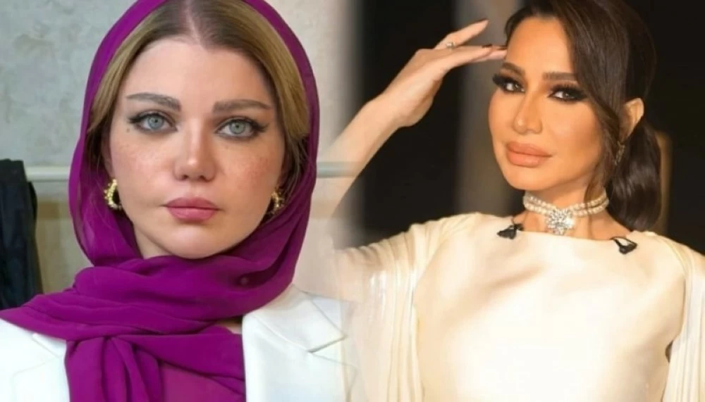 الإعلاميتان بسمة وهبة وياسمين الخطيب.