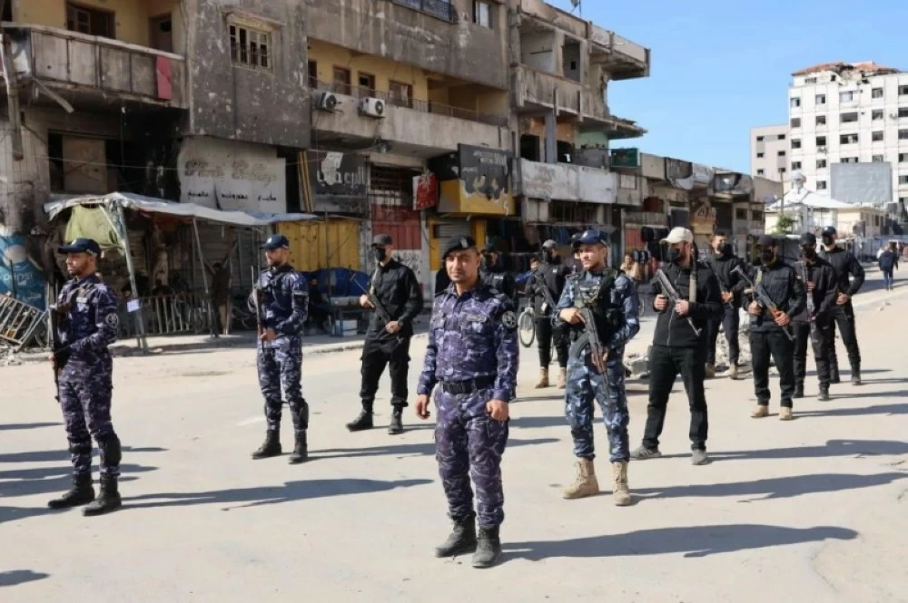 شرطة غزة بعد الحرب الإسرائيلية
