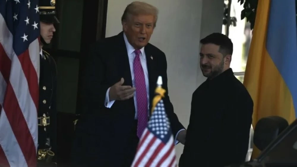 الرئيسان ترمب وزيلينسكي