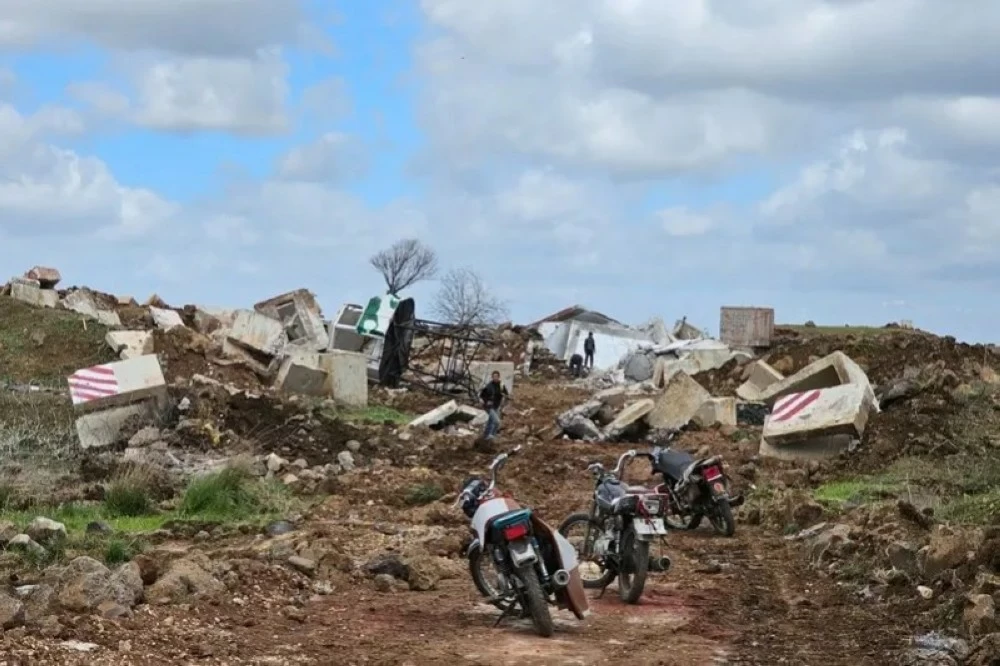 من القنيطرة جنوب سورية.