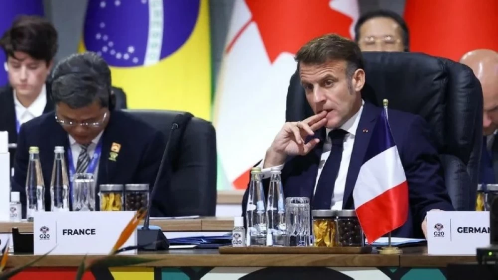 الرئيس الفرنسي ماكرون.
