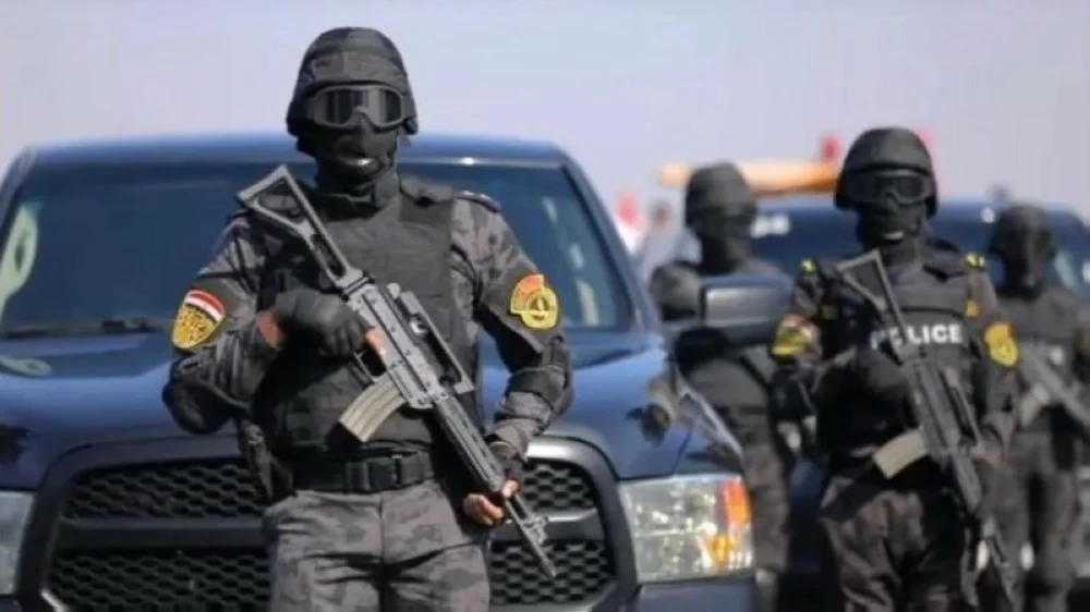 عناصر من الشرطة المصرية.