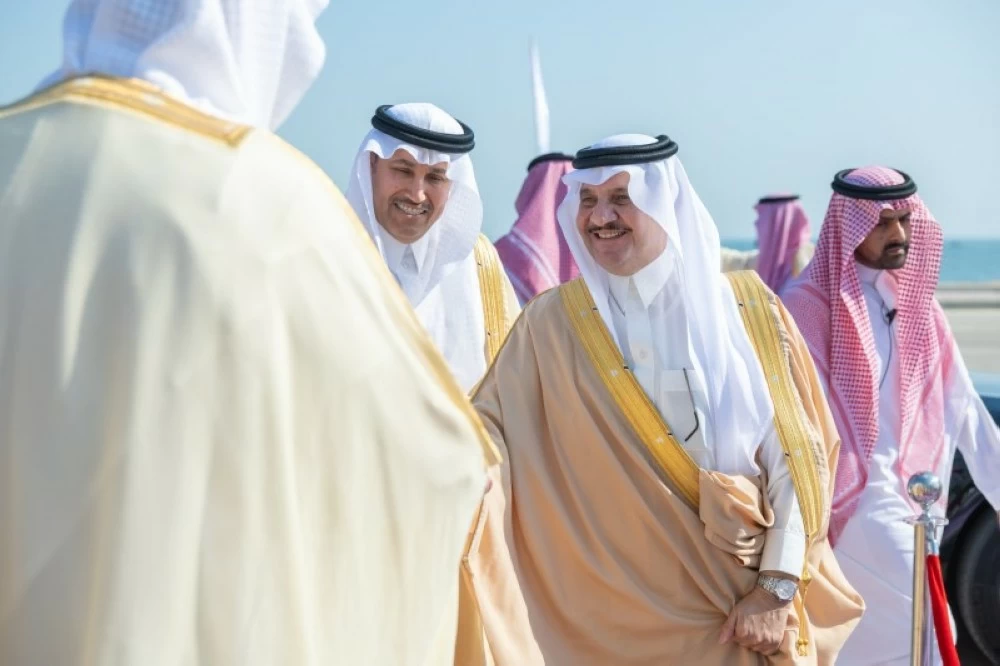 أمير «الشرقية» يضع حجر الأساس لمنطقة لوجستية متكاملة