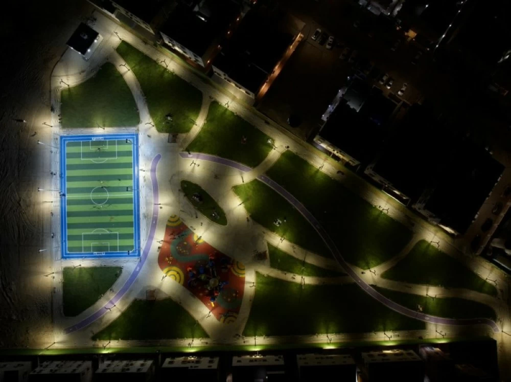 بمساحة 13,000 متر مربع.. بلدية الجبيل تنتهي من تنفيذ حديقة الجوهرة