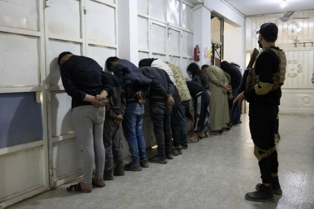 صور نشرتها وزارة الداخلية للمعتقلين من الدواعش.