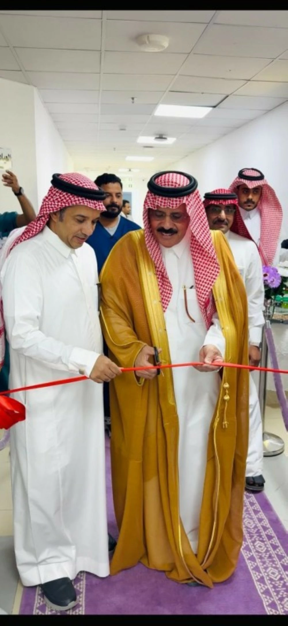 تدشين مركز للتبرع بالدم بمستشفى أحد المسارحة العام