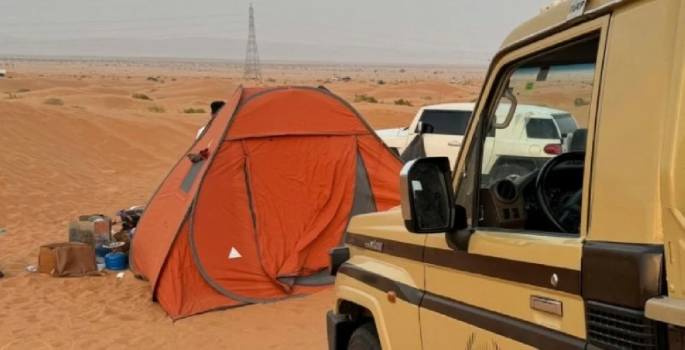 «الأمن البيئي» يضبط مخالفاً لنظام البيئة لارتكابه مخالفة التخييم