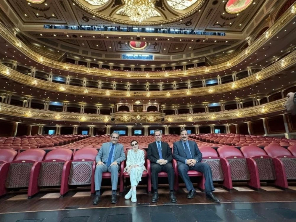 في ظهور نادر.. نجاة الصغيرة تزور العاصمة الجديدة وتتفقد دار الأوبرا