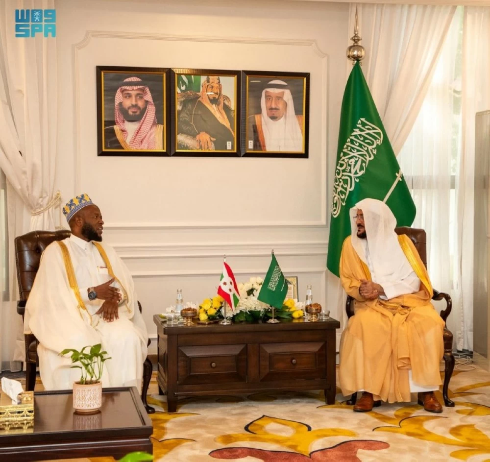 وزير الشؤون الإسلامية يستقبل رئيس الجمعية الإسلامية والمفتي العام للجمهورية البوروندية