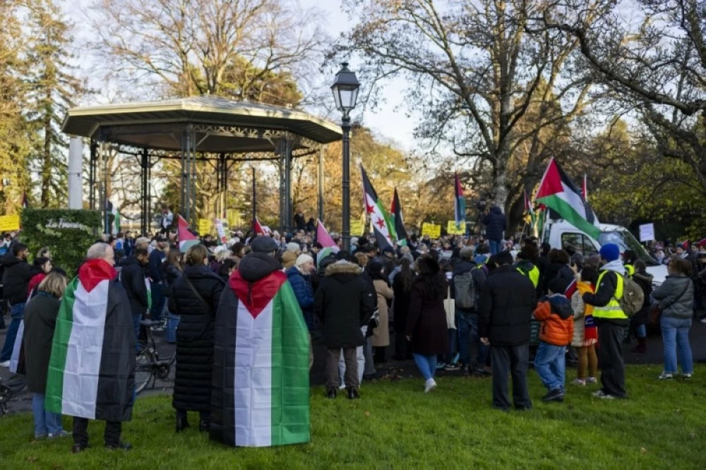 تضامن واسع مع فلسطين (إ ب أ)