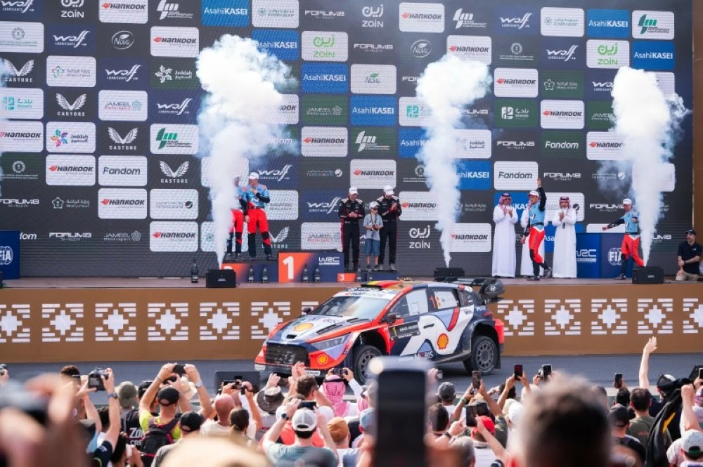 سيباستيان أوجيه بطل رالي السعودية 2025