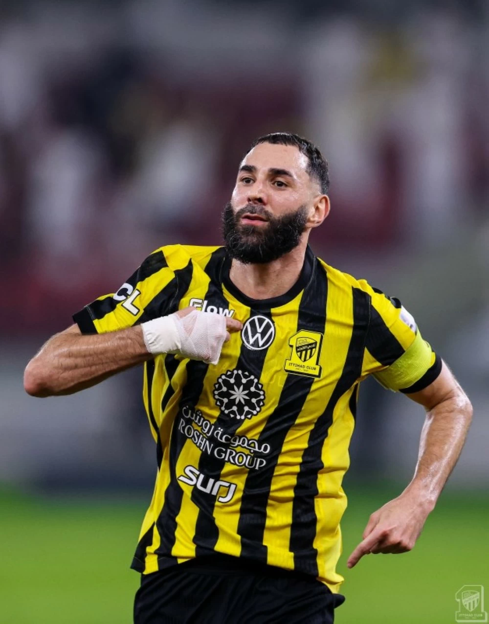 فرحة كريم بنزيما