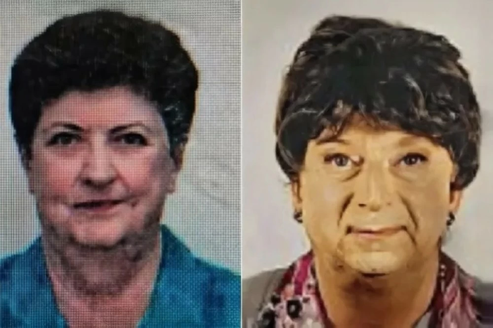 الابن المنتحل ووالدته.