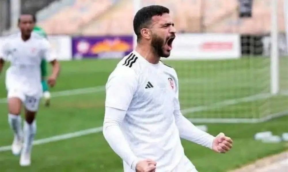  لاعب بتروجت حامد حمدان.