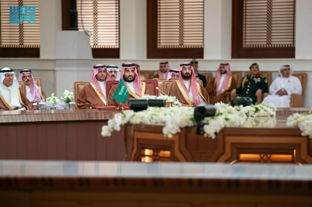 ولي العهد خلال ترؤوسه وفد المملكة في الدورة الـ46 للمجلس الأعلى لمجلس التعاون لدول الخليج العربية 