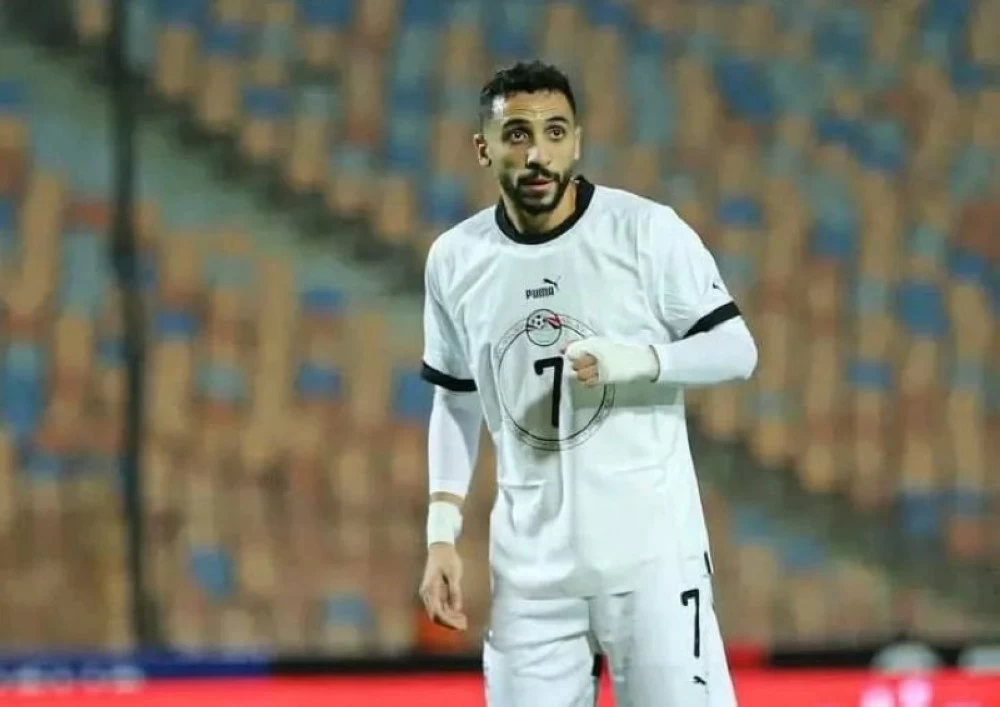 اللاعب المصري كريم فؤاد.