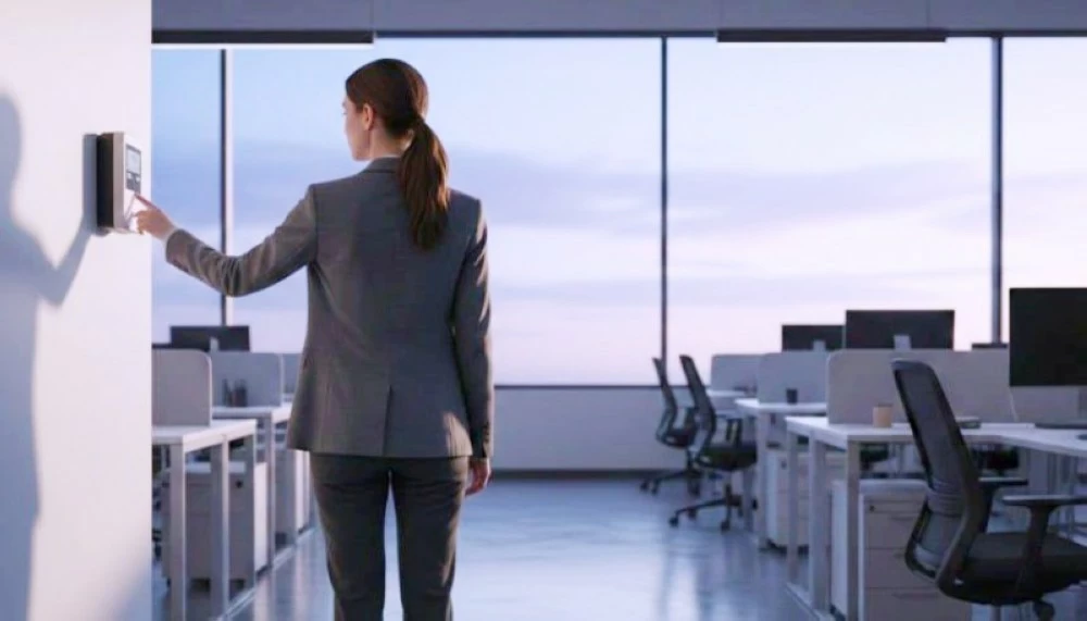 طرد موظفة لحضورها قبل الدوام مبكراً   