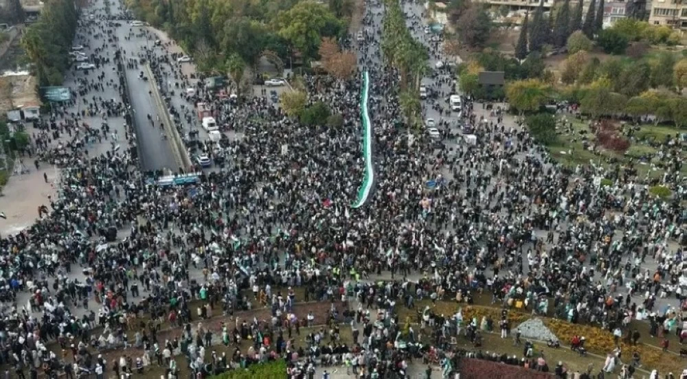 احتفالات سورية بإلغاء قانون قيصر