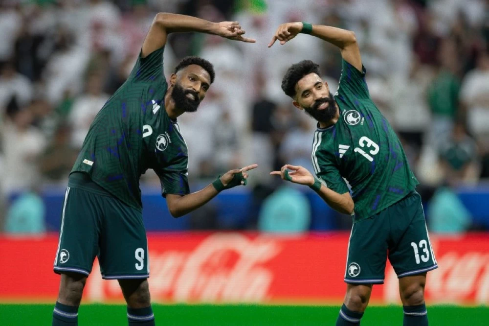 المنتخب السعودي ضد فلسطين