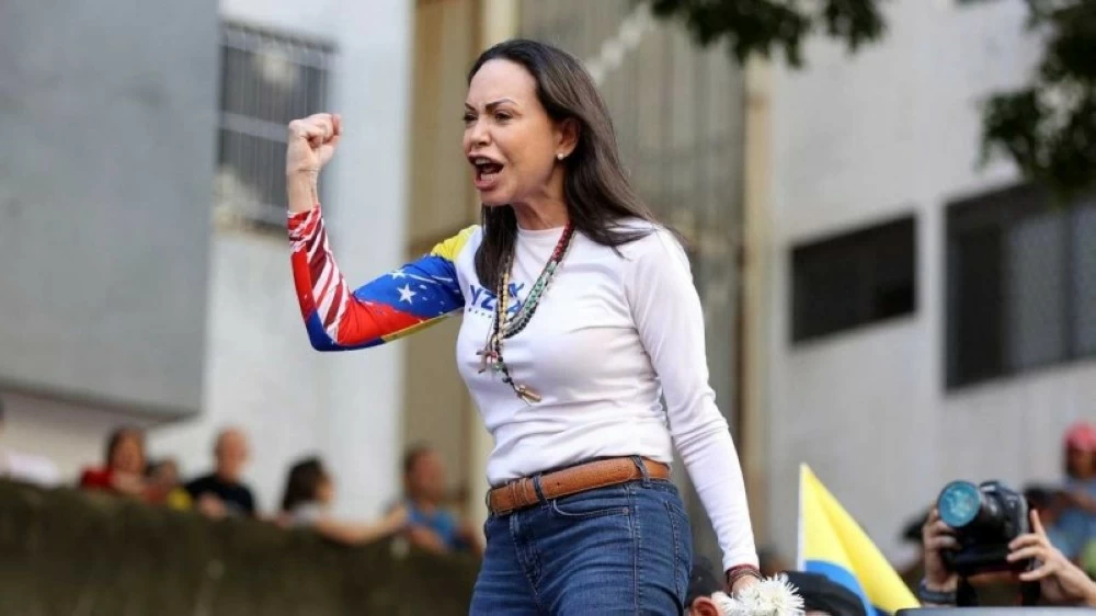 زعيمة المعارضة الفنزويلية.