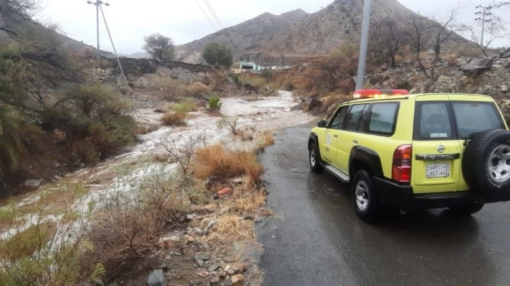 عاجل | «الدفاع المدني»: أمطار رعدية على مناطق المملكة من يوم غدٍ الأحد حتى الخميس المقبل. للاطلاع على 