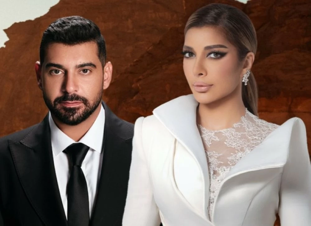 السورية أصالة والفنان اللبناني آدم.