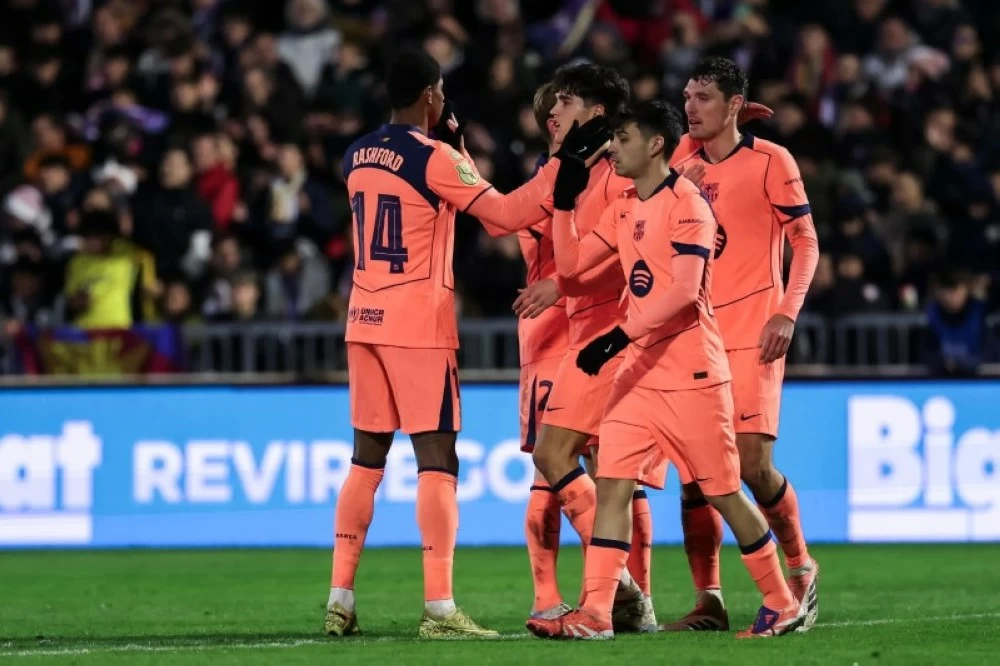 احتاج برشلونة إلى 77 دقيقة لافتتاح التسجيل.