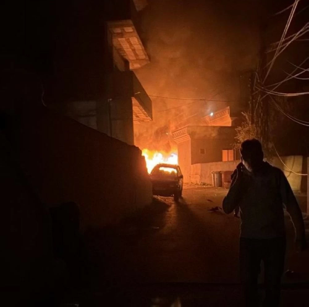 قصف إسرائيلي على لبنان.