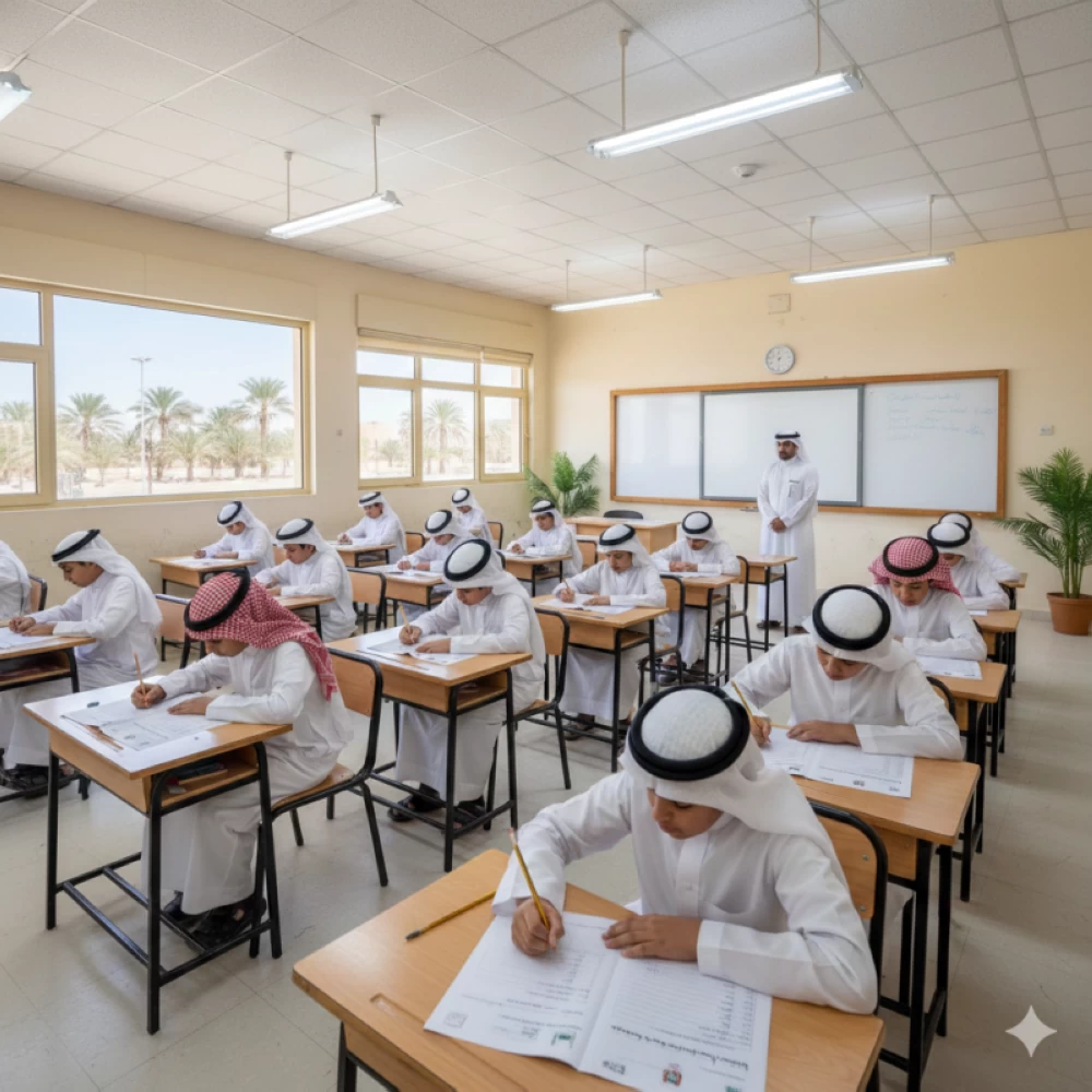 صورة مولَّدة بالذكاء الاصطناعي.