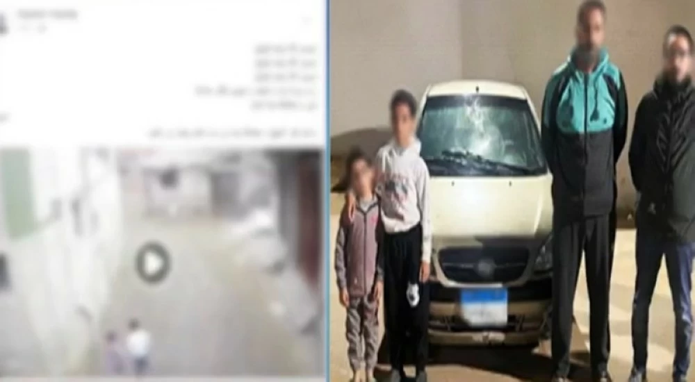 شجاعة طفل تكشف خلافات أسرية.. فيديو صادم لاختطاف أب لنجله بكفر الشيخ