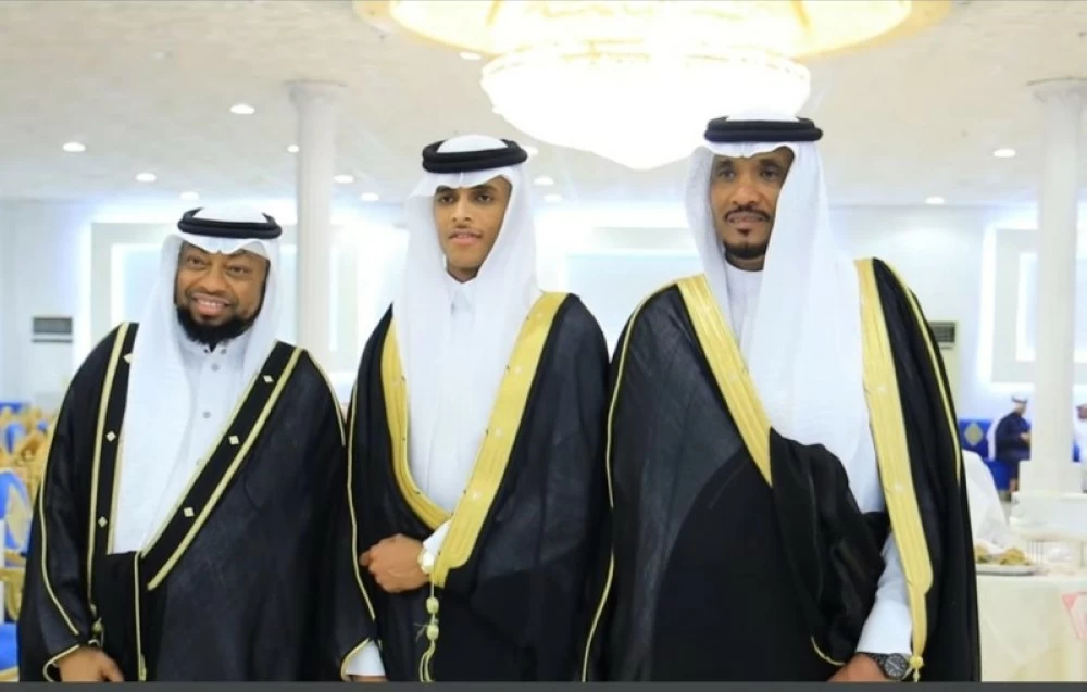 القرني والعلياني يزفون سالم