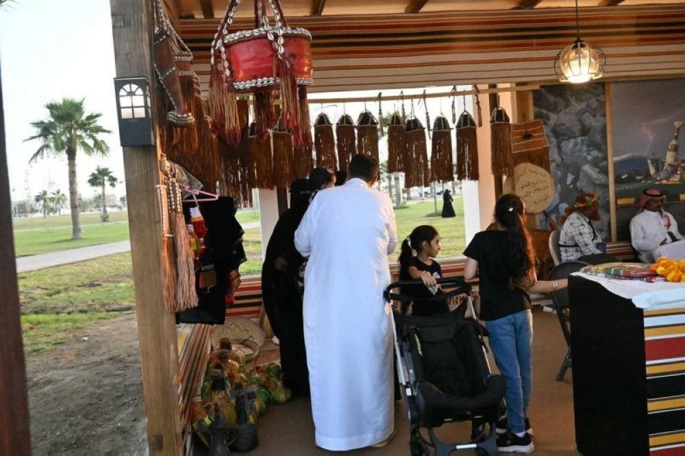 جانب من الفعاليات.