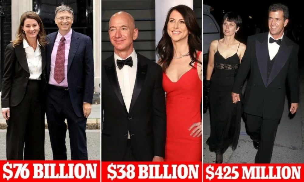 من 100 مليون إلى 8 مليارات دولار.. أغلى 7 حالات طلاق في التاريخ. للاطلاع على 