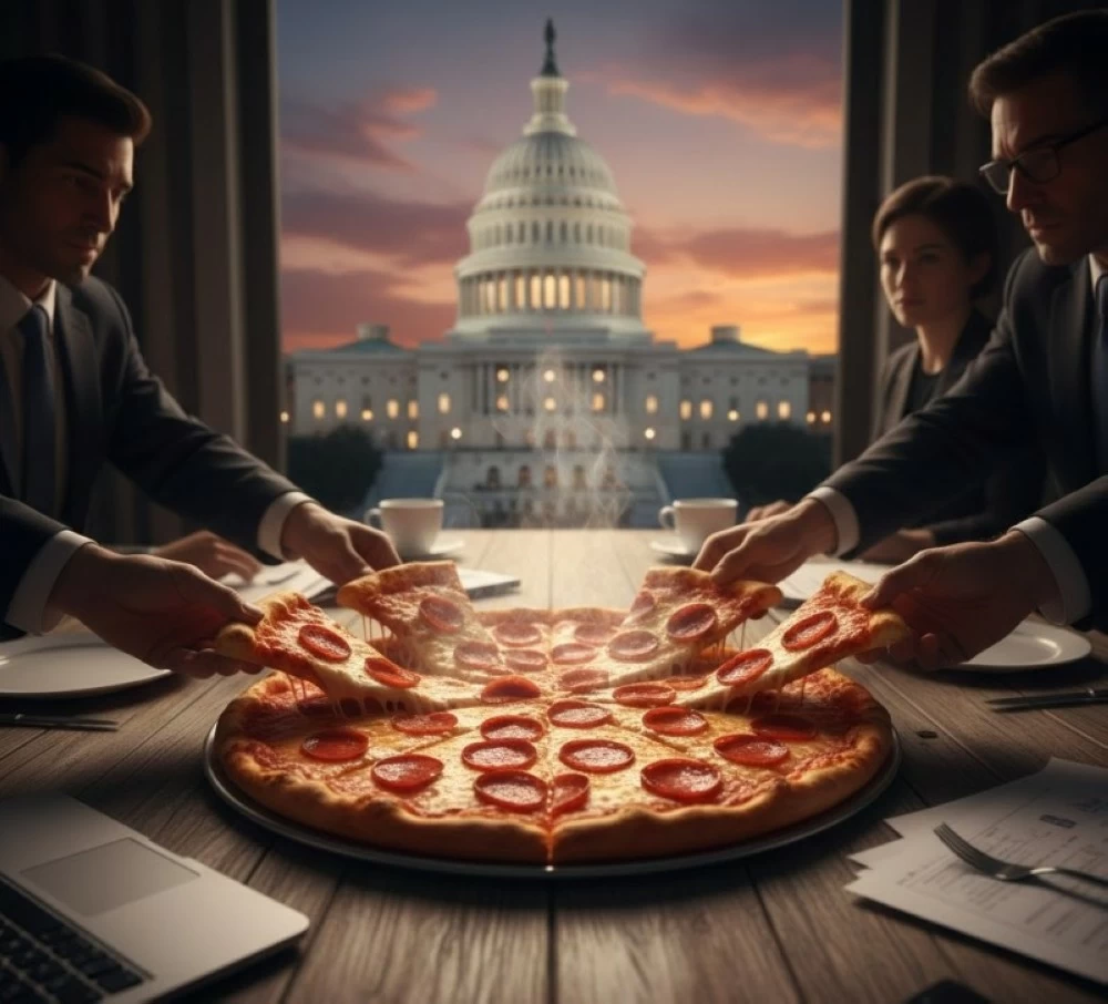 مؤشر البيتزا يعكس حالة الاستنفار القصوى.