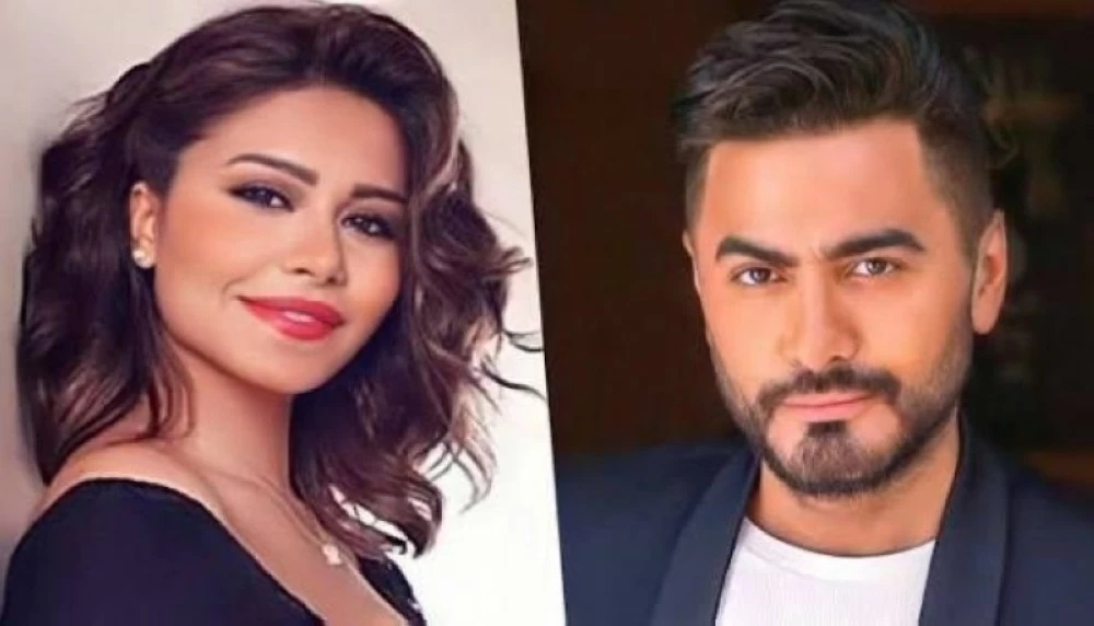 تامر حسني يدعم شيرين عبد الوهاب في حفله الأخير بالقاهرة